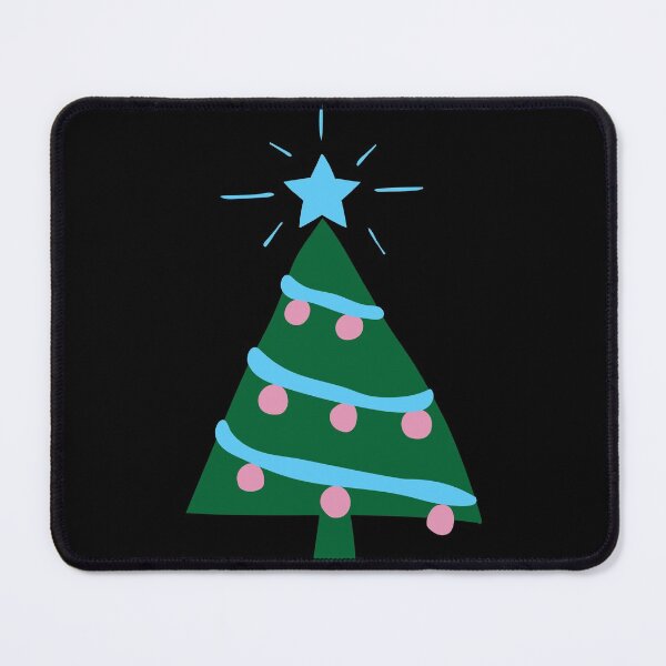 Item preview, Ugly Trans Colors Christmas Tree. Transgender Pride designed and sold by Subtle Pride Shop.