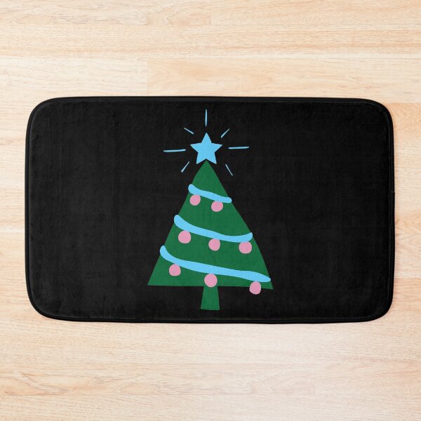Item preview, Ugly Trans Colors Christmas Tree. Transgender Pride designed and sold by Subtle Pride Shop.