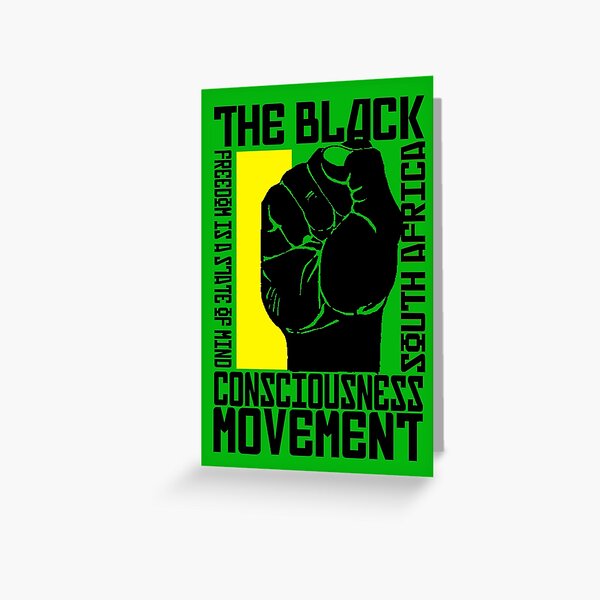Black Consciousness Movement Greeting Cards