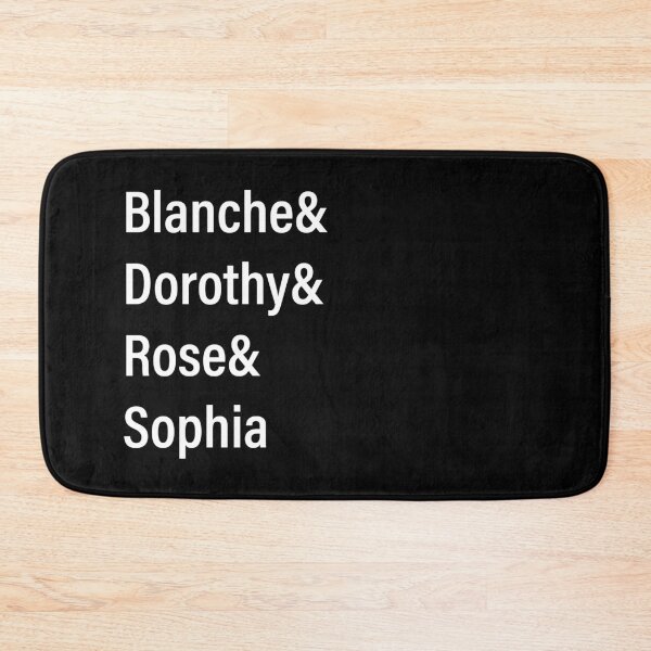 Item preview, Blanche& Dorothy& Rose& Sophia - white text designed and sold by TWPCdesigns.