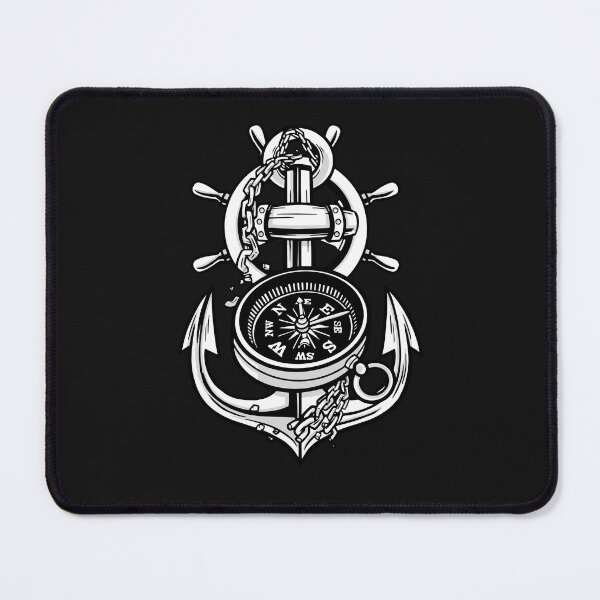 Item preview, Compass and anchor designed and sold by DerSenat.