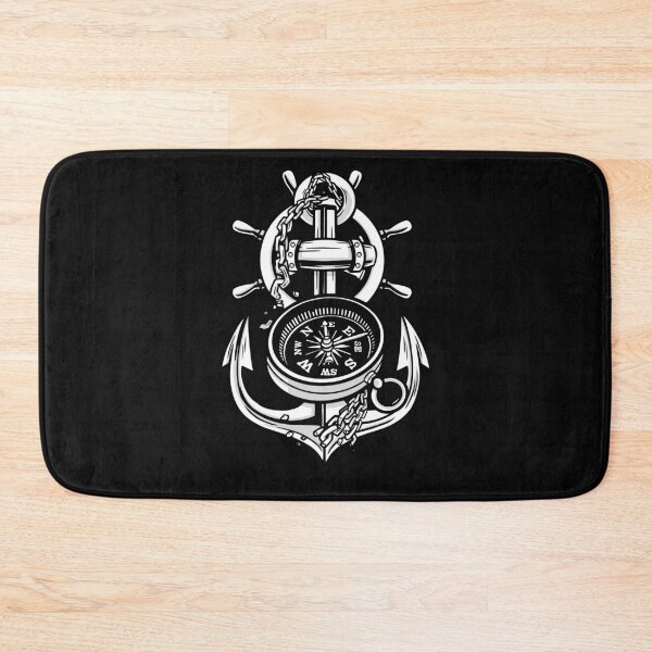 Item preview, Compass and anchor designed and sold by DerSenat.