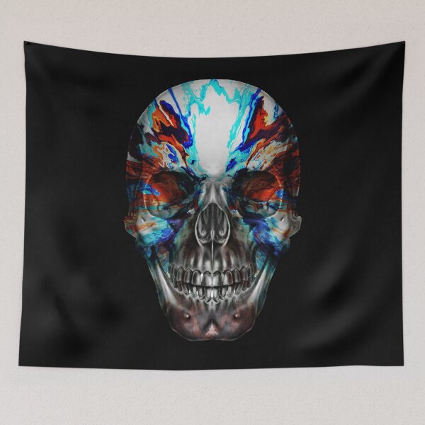 Item preview, Road Rash Skull designed and sold by Sk8rSkulls.