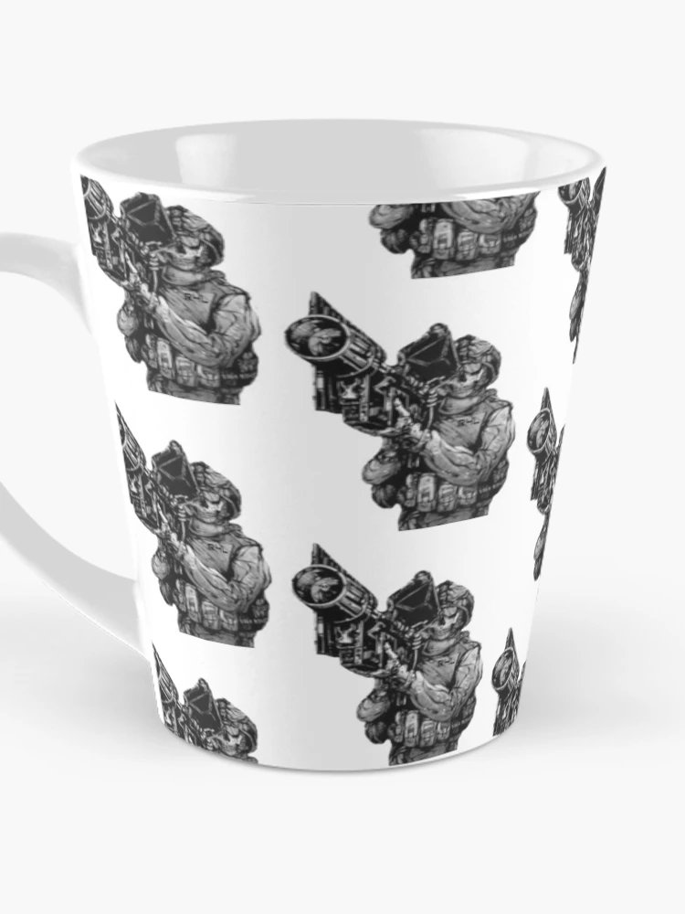 Thumbnail 3 of 4, Coffee Mug, skull operator - R4L designed and sold by RENAGADE4LYF.