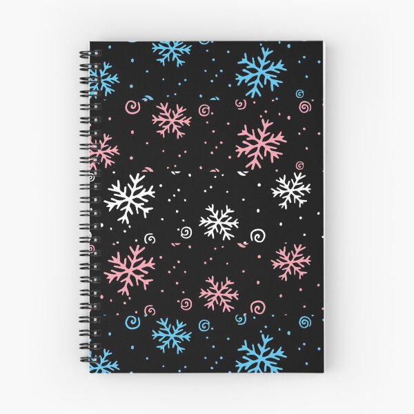 Item preview, Winter Snowflakes Trans Flag. Transgender Pride designed and sold by Subtle Pride Shop.
