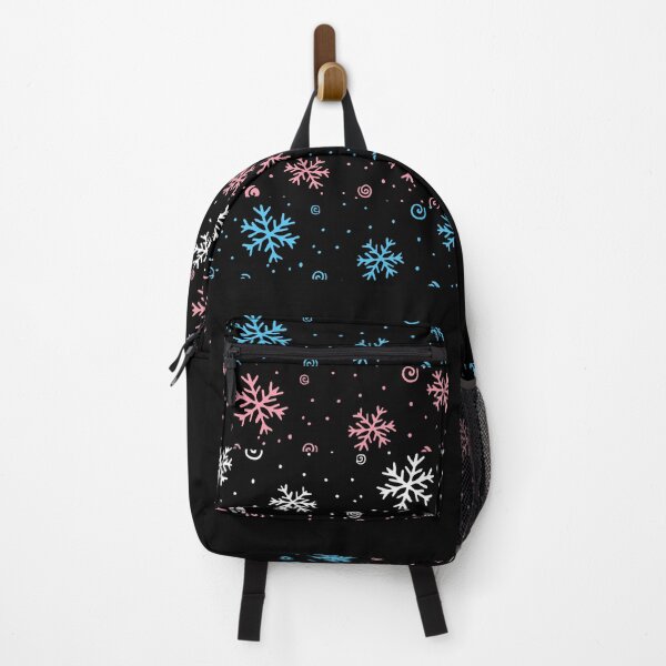 Item preview, Winter Snowflakes Trans Flag. Transgender Pride designed and sold by Subtle Pride Shop.