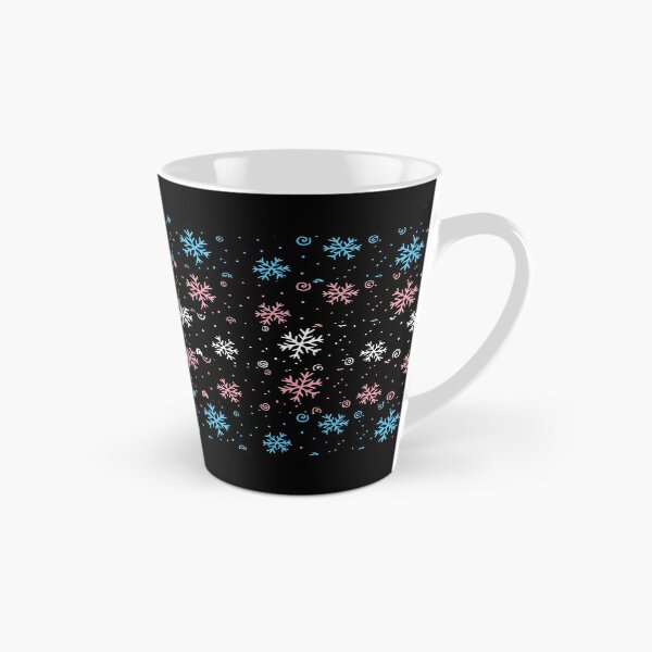 Item preview, Winter Snowflakes Trans Flag. Transgender Pride designed and sold by Subtle Pride Shop.