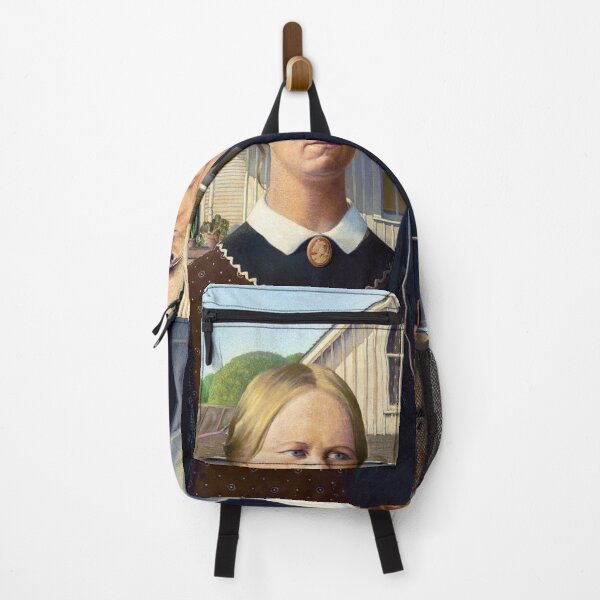 Item preview, American Gothic by Grant Wood designed and sold by two peas in a pod.