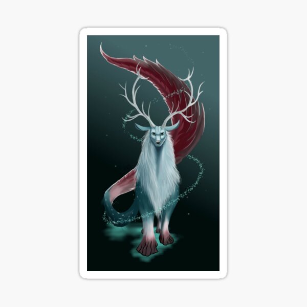 "Mythical creature" Sticker for Sale by Rujijuy | Redbubble