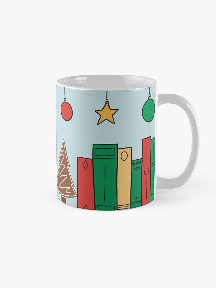 Thumbnail 5 of 6, Coffee Mug, Christmas Shelf designed and sold by acosyreader.