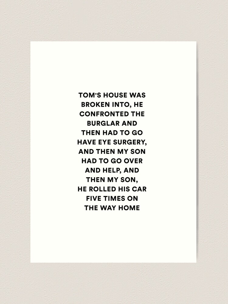 Erika Jayne Tom's House Was Broken Into Tote Bag by Salty Fox Prints