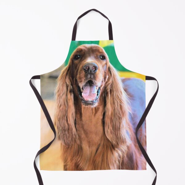 Item preview, Setter irlandés feliz designed and sold by Mythen.