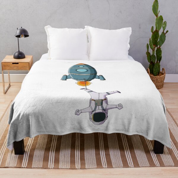 Item preview, Cute cartoon astronaut flying with rocket designed and sold by kanvasdesign.