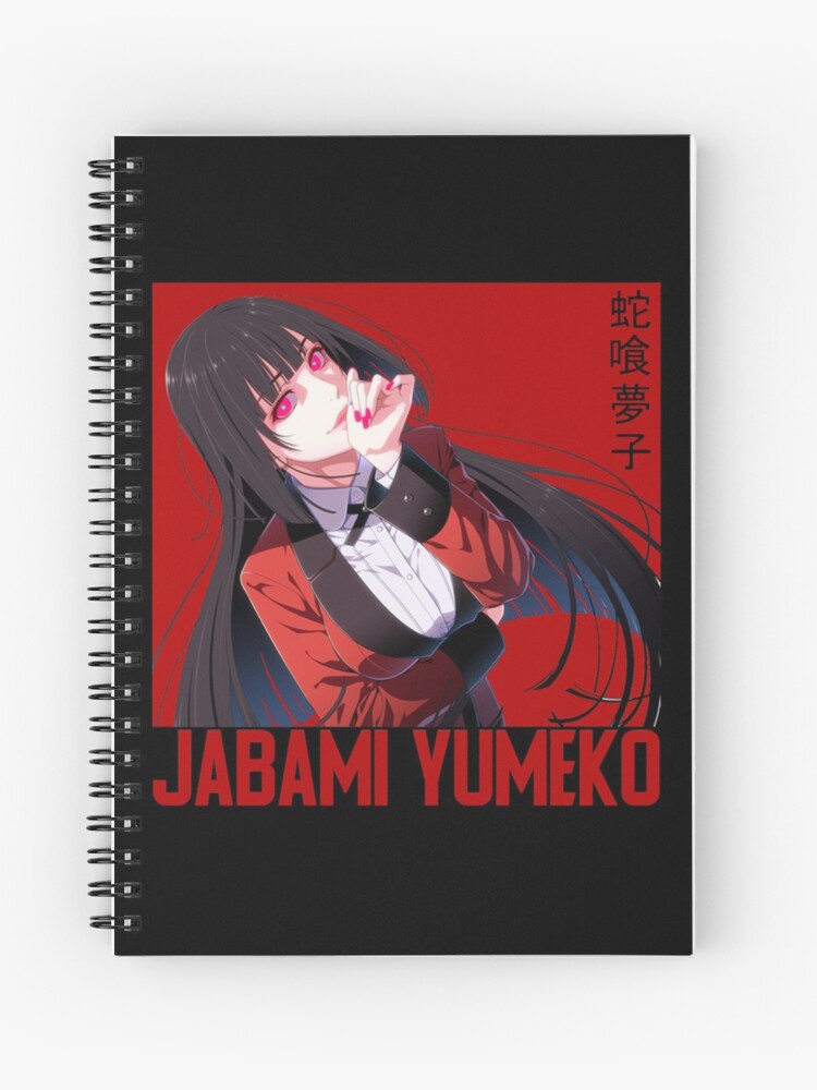 Kakegurui Yumeko Jabami Spiral Notebook Note Book Anime Girl