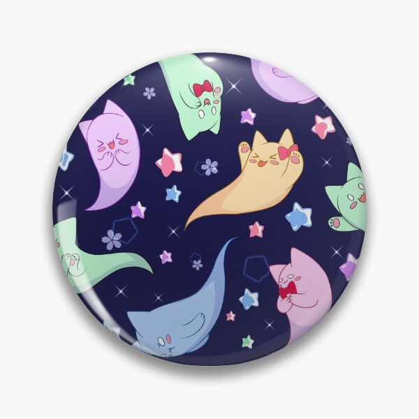 Item preview, Cute Cat Pastel Ghost designed and sold by IkaNe96.
