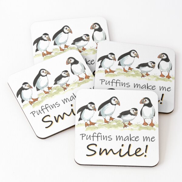 Item preview, Puffins Make me Smile! designed and sold by TTWG.