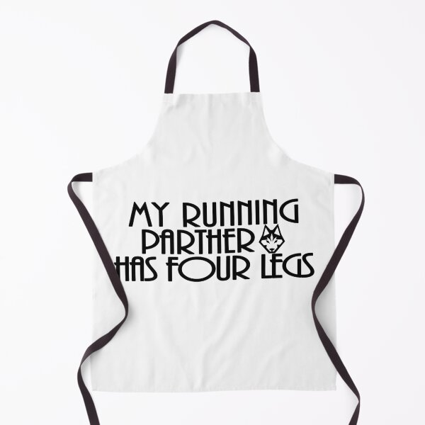 Item preview, My running partner has Four legs, Siberian Husky designed and sold by the Zarock Shop.
