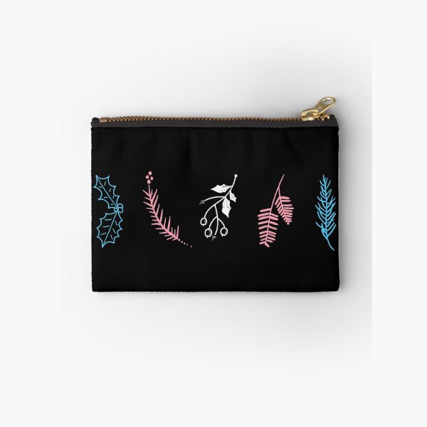 Item preview, Winter Plants Trans Flag Colors. Transgender Pride designed and sold by Subtle Pride Shop.