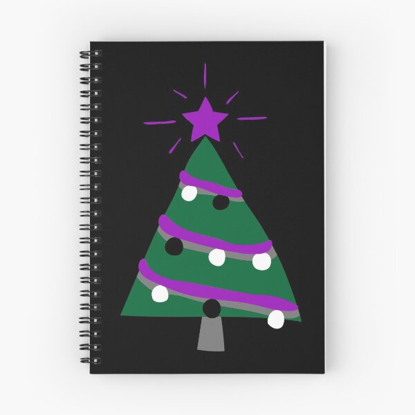 Item preview, Ugly Ace Christmas Tree. Asexual Pride designed and sold by Subtle Pride Shop.
