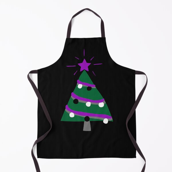 Item preview, Ugly Ace Christmas Tree. Asexual Pride designed and sold by Subtle Pride Shop.