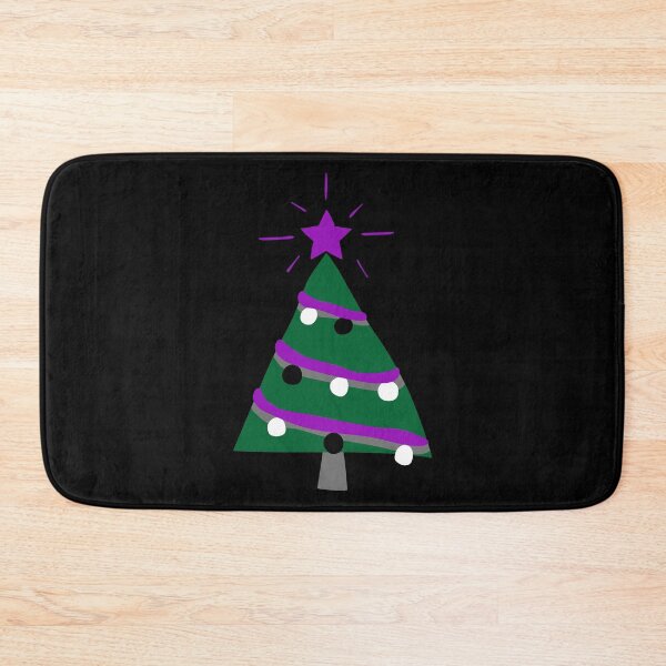 Item preview, Ugly Ace Christmas Tree. Asexual Pride designed and sold by Subtle Pride Shop.