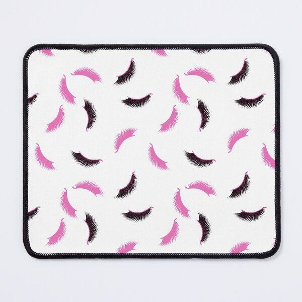 Item preview, Lashes with pink glitter  pattern designed and sold by sashica.