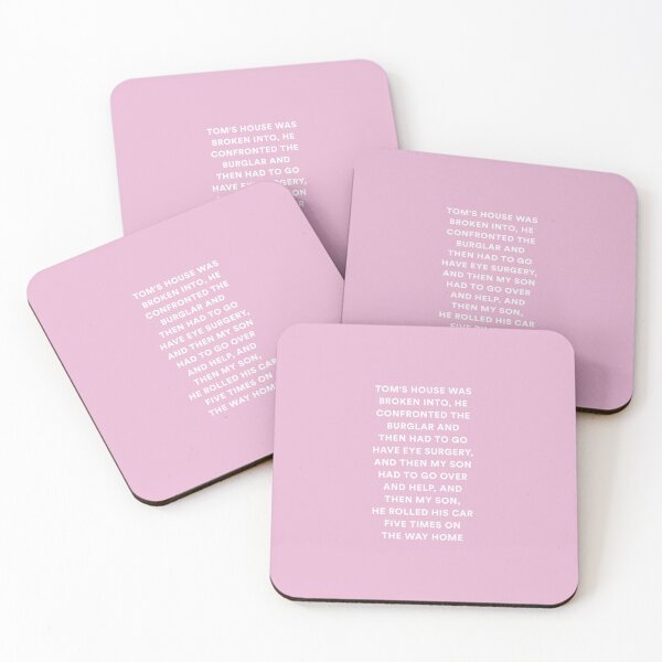Item preview, TOM'S HOUSE WAS BROKEN INTO... | The Real Housewives of Beverly Hills designed and sold by guest-pillow.