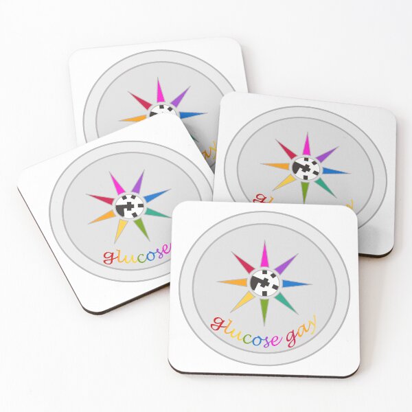 Item preview, Glucose Gay Pride Diabetes CGM designed and sold by sapiensfelis.