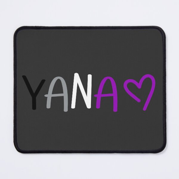 Item preview, You Are Not Alone YANA Ace. Asexual Pride designed and sold by Subtle Pride Shop.