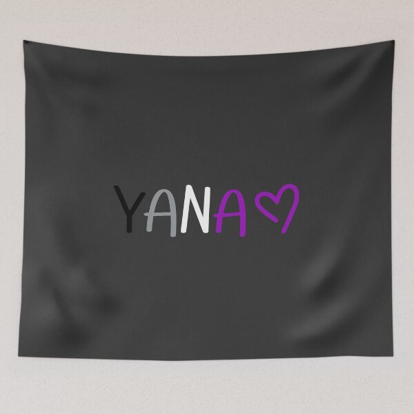 Item preview, You Are Not Alone YANA Ace. Asexual Pride designed and sold by Subtle Pride Shop.