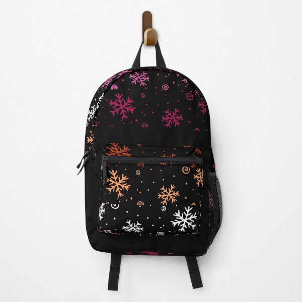Item preview, Winter Snowflakes Lesbian Flag. Lesbian Pride designed and sold by Subtle Pride Shop.