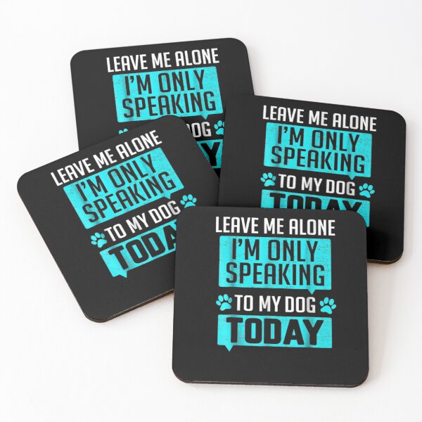 Item preview, Speaking To My Dog Funny Rescue Dog Dad Quote Love designed and sold by BradyLockman.
