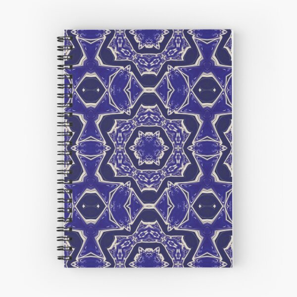 Item preview, Tight Squeeze Blue White  Abstract Tiled Pattern 2 Artist Jenny Meehan  designed and sold by Jenny Meehan Art Prints and Patterns  .