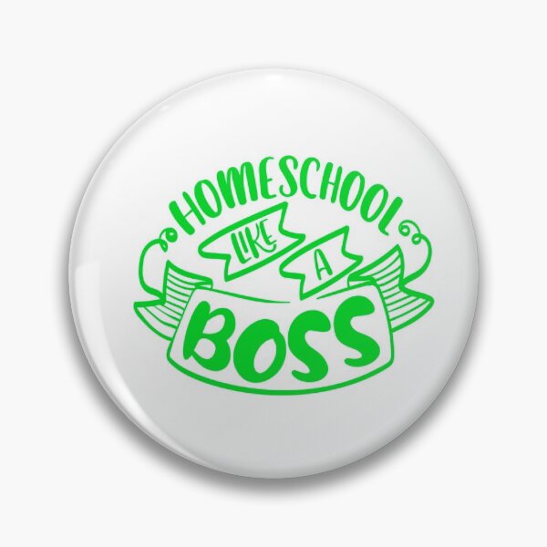 Item preview, Homeschool Like A Boss Quote designed and sold by Open Canvas.