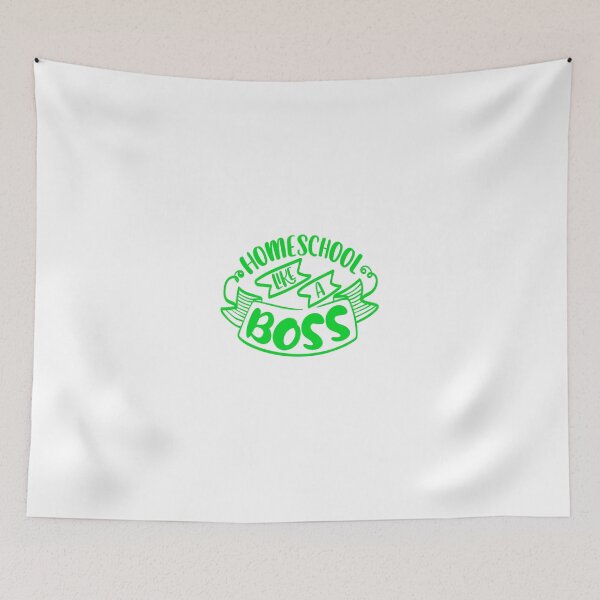 Item preview, Homeschool Like A Boss Quote designed and sold by Open Canvas.