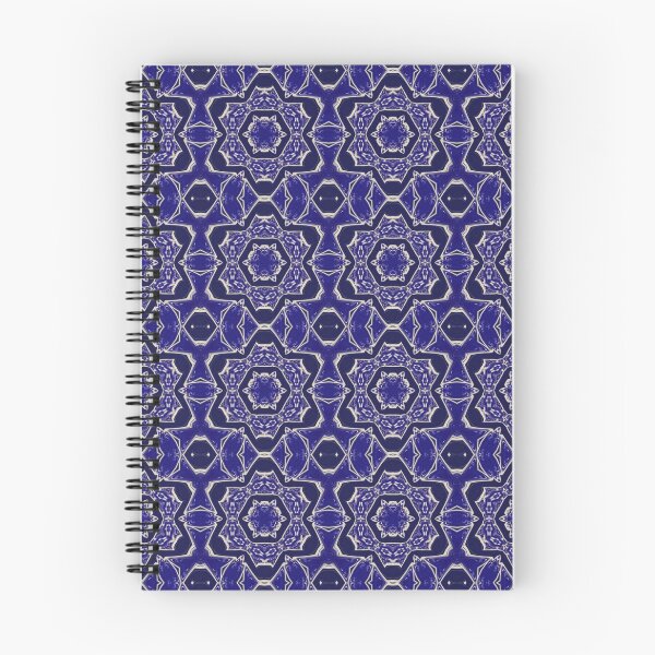 Item preview, Tight Squeeze Blue White  Abstract Tiled Pattern 3 Artist Jenny Meehan  designed and sold by Jenny Meehan Art Prints and Patterns  .
