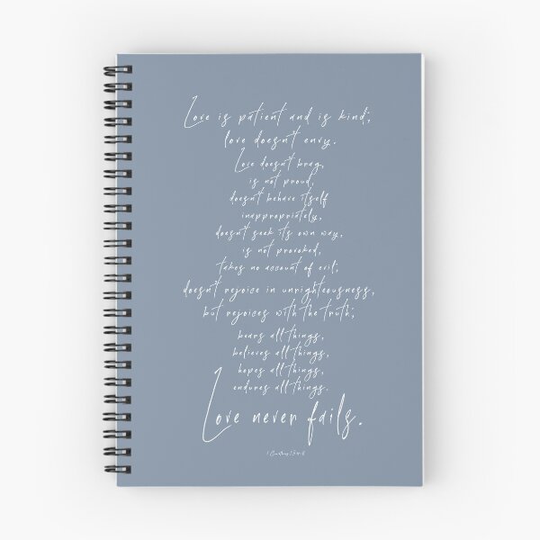 Item preview, Love never fails designed and sold by ABCco.