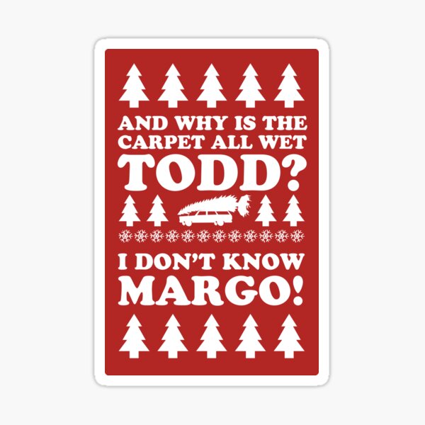 Soggy Christmas Sticker