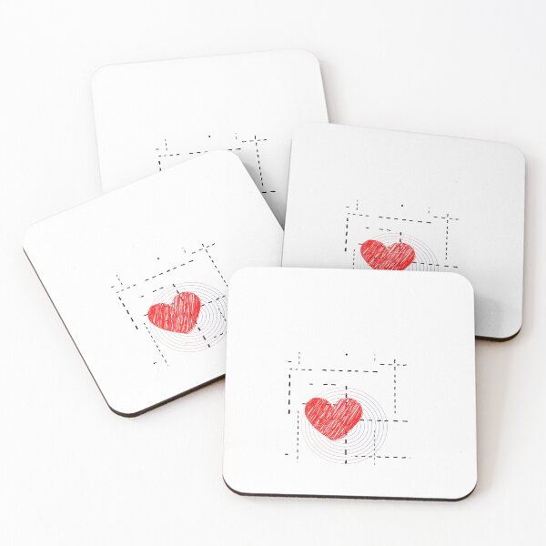 Item preview, heart lines circles designed and sold by NAD-990.