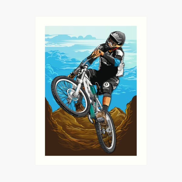 Downhill Mountain Biking Wallpaper