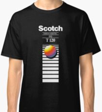 Retro VHS tape vaporwave aesthetic Classic T-Shirt