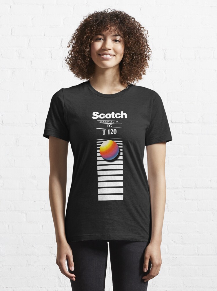 Alternate view of Retro VHS tape vaporwave aesthetic Essential T-Shirt