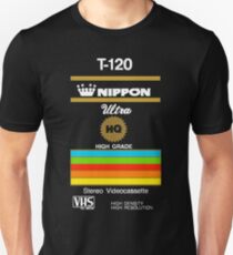 Retro VHS tape vaporwave aesthetic Unisex T-Shirt
