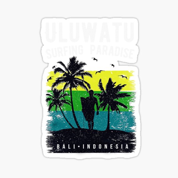 Aperçu de l'œuvre Uluwatu Bali Indonésie paradis du surf créée et vendue par RedChoice.