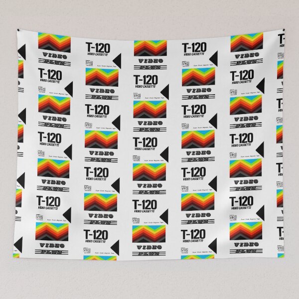 Item preview, Retro VHS tape vaporwave aesthetic designed and sold by GuitarManArts.