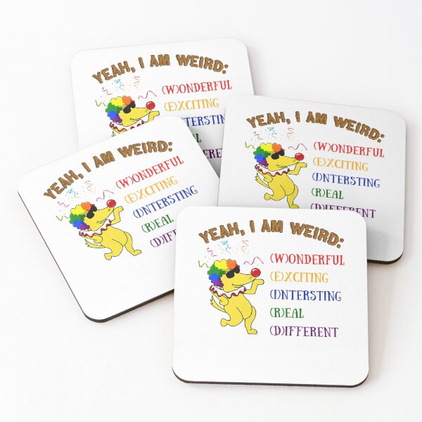 Item preview, yeah i am weird wonderful exciting intersting real different designed and sold by RedChoice.