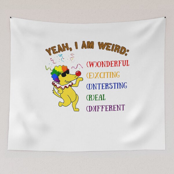 Item preview, yeah i am weird wonderful exciting intersting real different designed and sold by RedChoice.