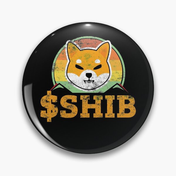 Item preview, Shiba Inu Coin Shib Retro Vintage Distressed Shibacoin Token designed and sold by niftee.