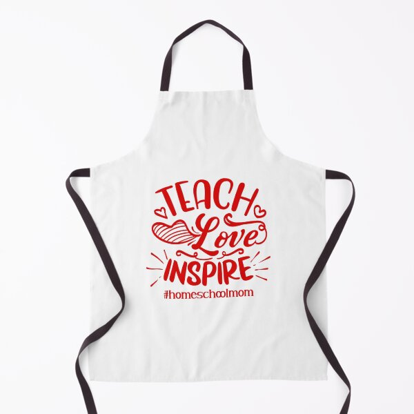 Item preview, Teach Love Inspire Homeschool Mom Quote designed and sold by Open Canvas.