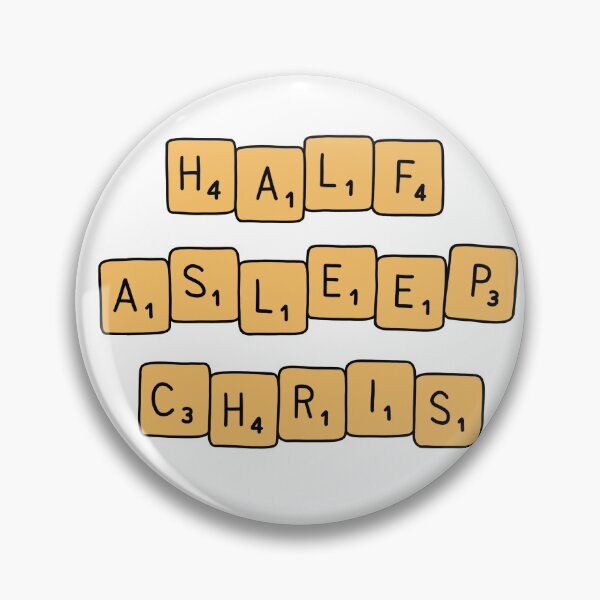 Item preview, half asleep chris designed and sold by guongandhshop.